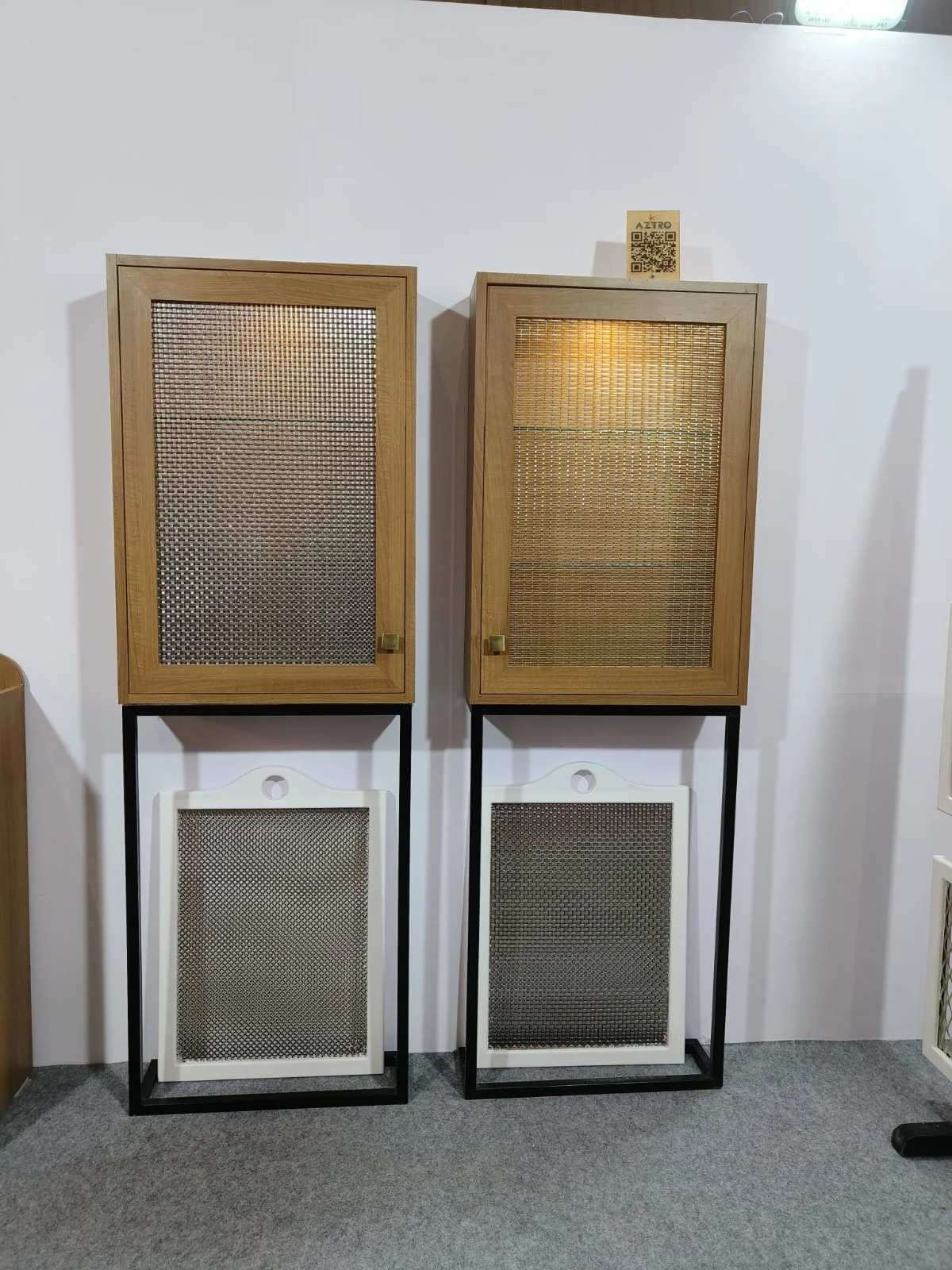 Architectural Design with Decorative Mesh