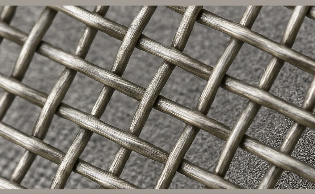 Woven wire mesh filtration