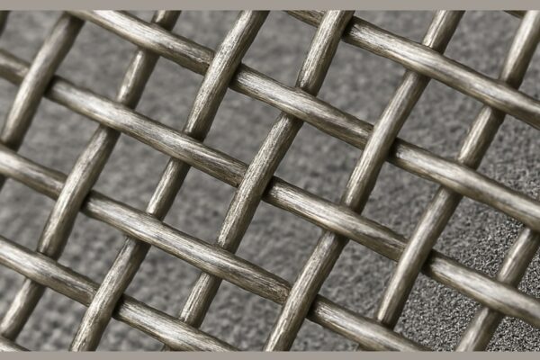 Woven wire mesh filtration