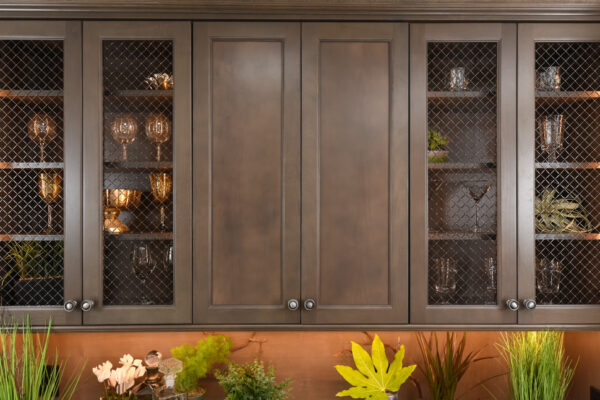 Decorative mesh storage ideas