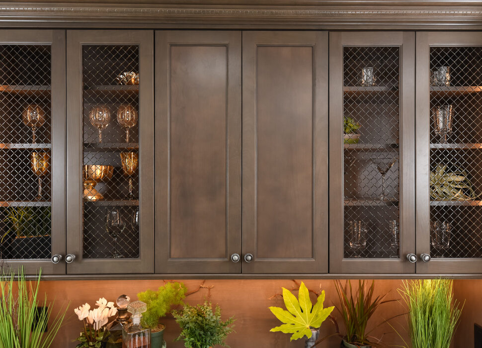 Decorative mesh storage ideas