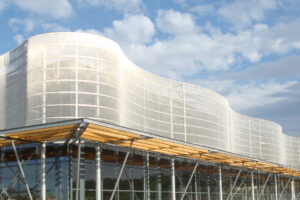 decorative aluminium chain link mesh partition design