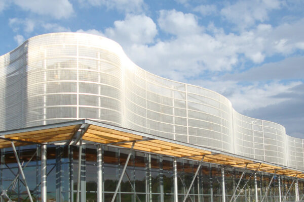 decorative aluminium chain link mesh partition design