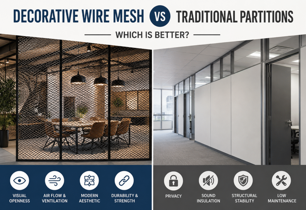 decorative wire mesh panels