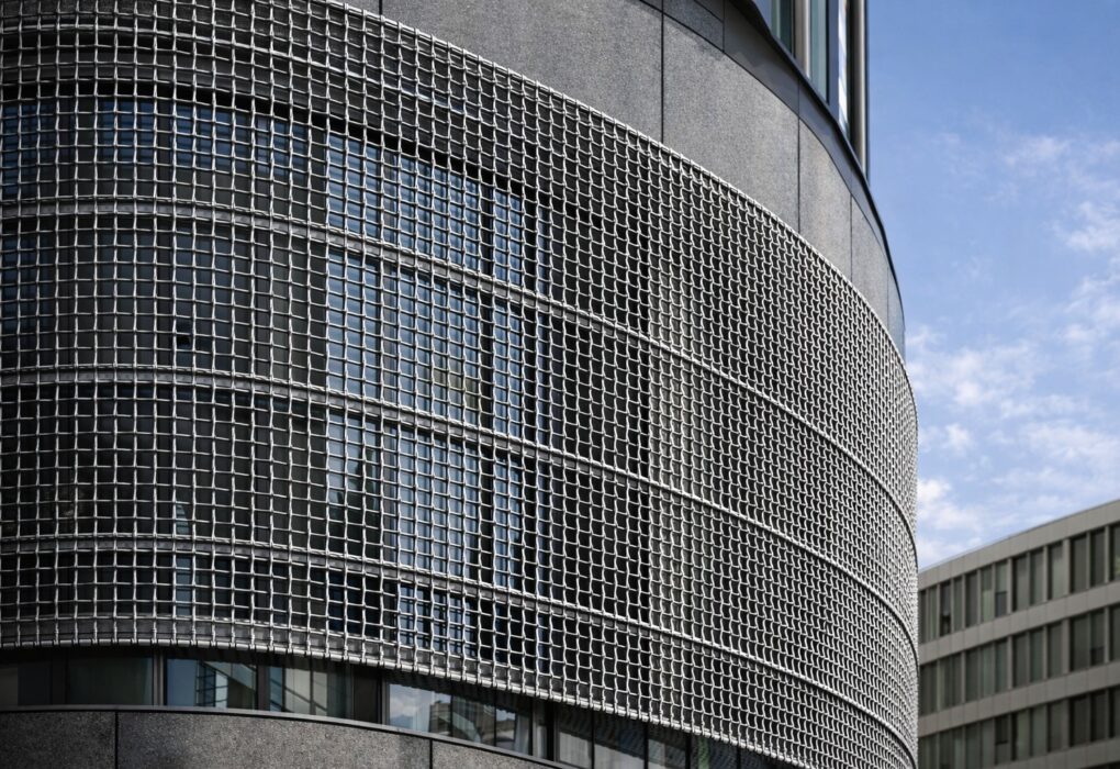 Decorative Mesh Zain Corporation-Crimped Wire Facade Mesh