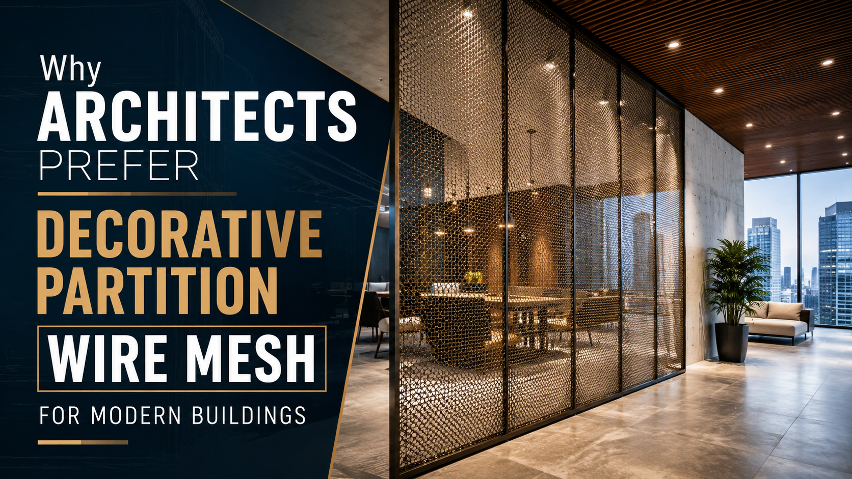 Decorative Partition Wire Mesh