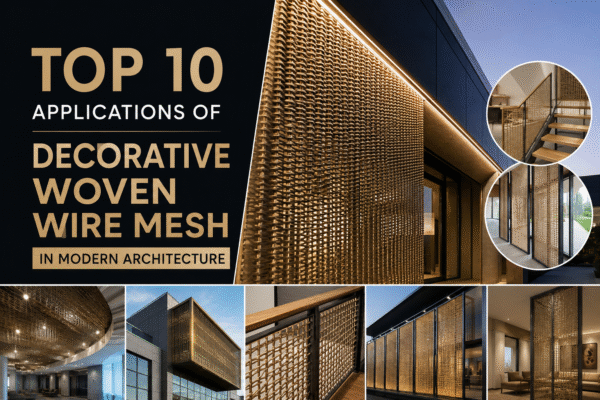 Top 10 Applications of Decorative Woven Wire Mesh in Modern Architecture