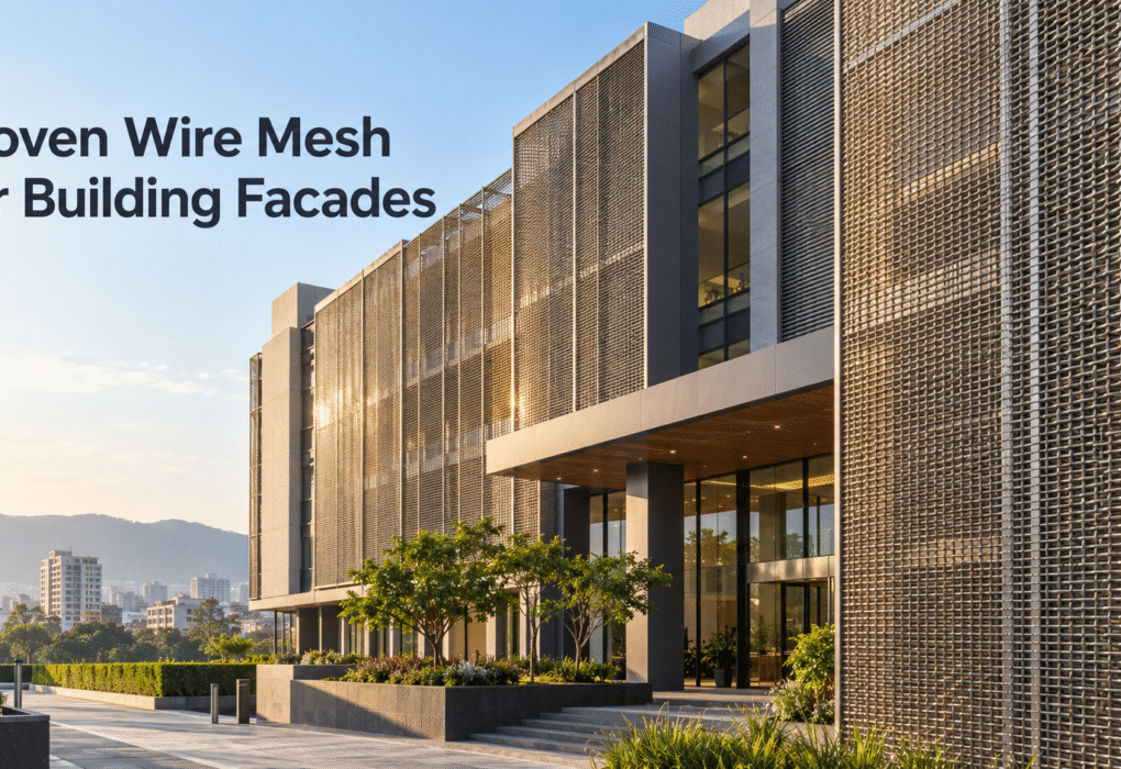 Woven Wire Mesh Façades in Pune, India Decorative Mesh
