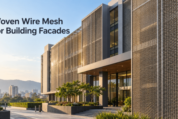 Woven Wire Mesh Façades in Pune, India Decorative Mesh